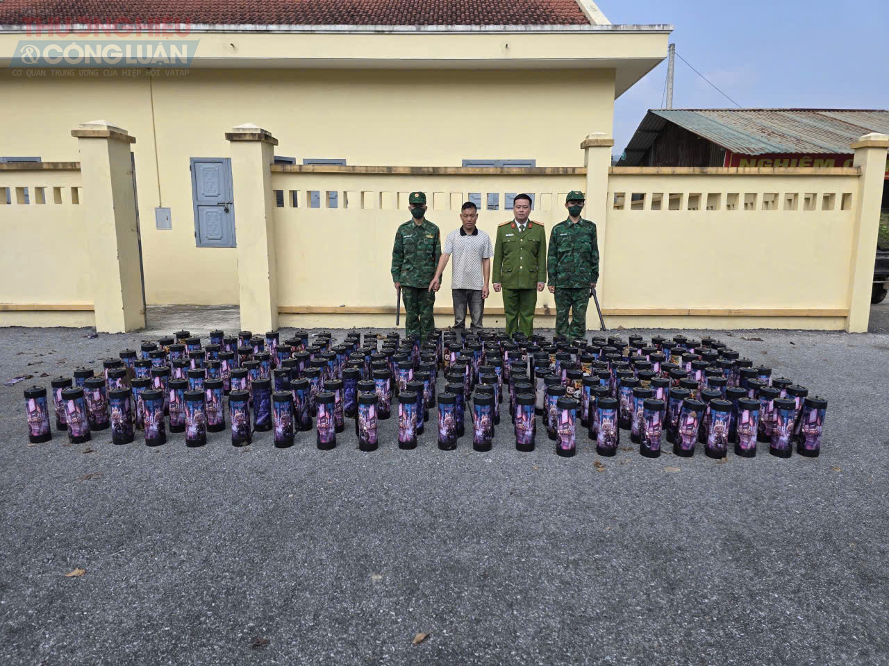 Chặn đứng vụ vận chuyển hàng hóa nghi vấn trên sông biên giới Quảng Ninh