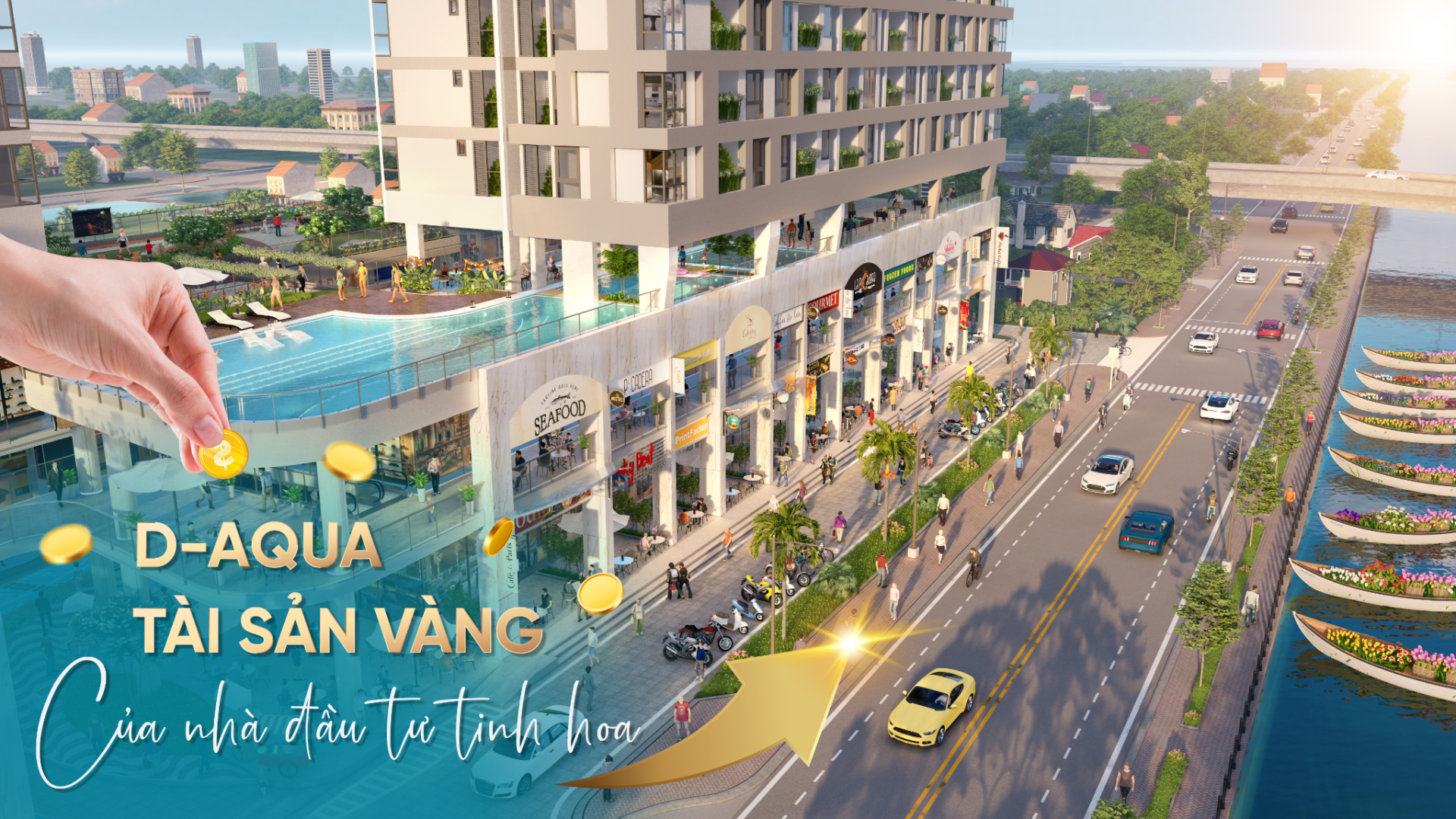 Khám phá 5 yếu tố tạo nên sức hút bền vững của Shophouse D-Aqua