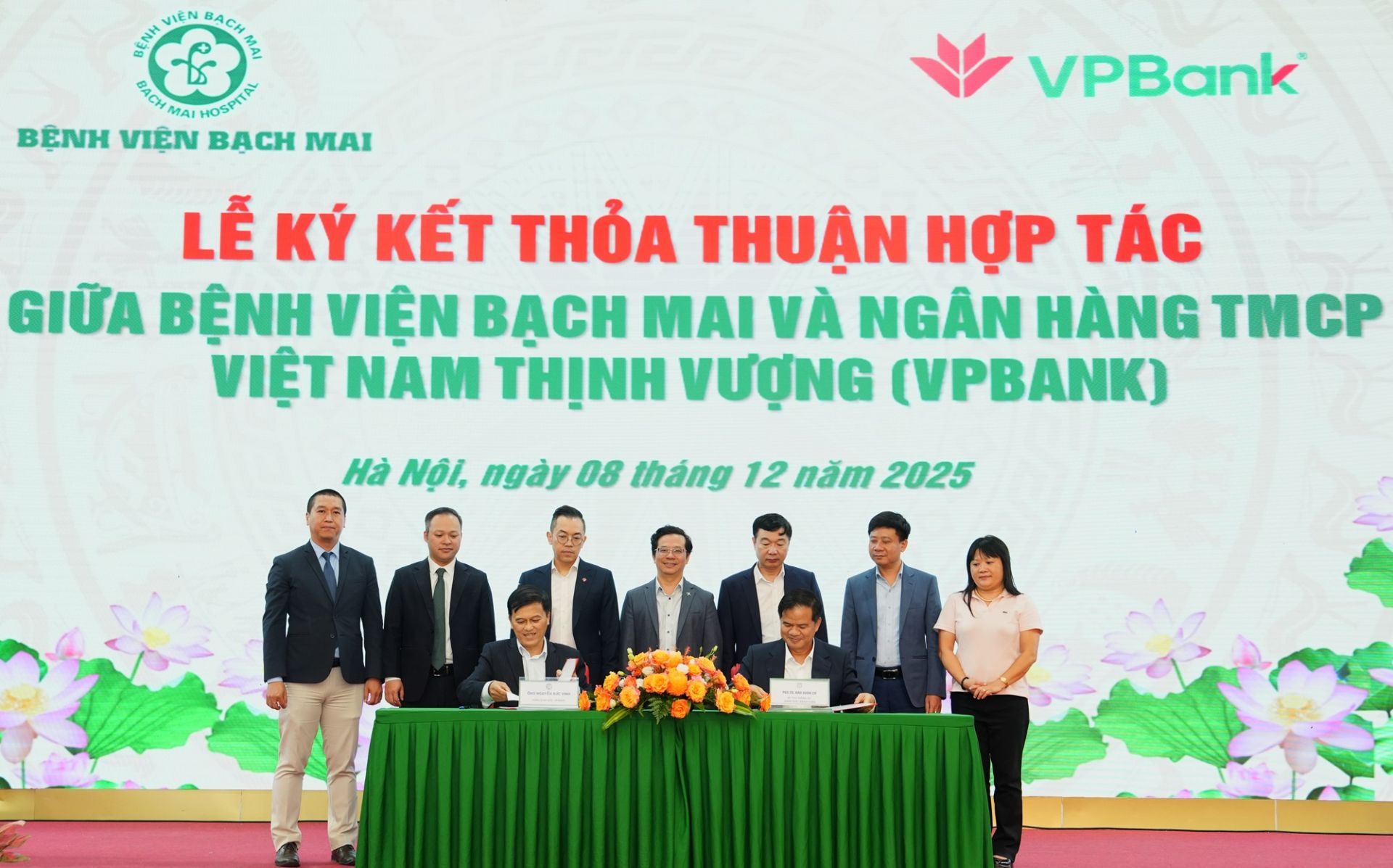 VPBank chung tay vì cộng đồng với khoản tài trợ 40 tỷ đồng cho Bệnh viện Bạch Mai
