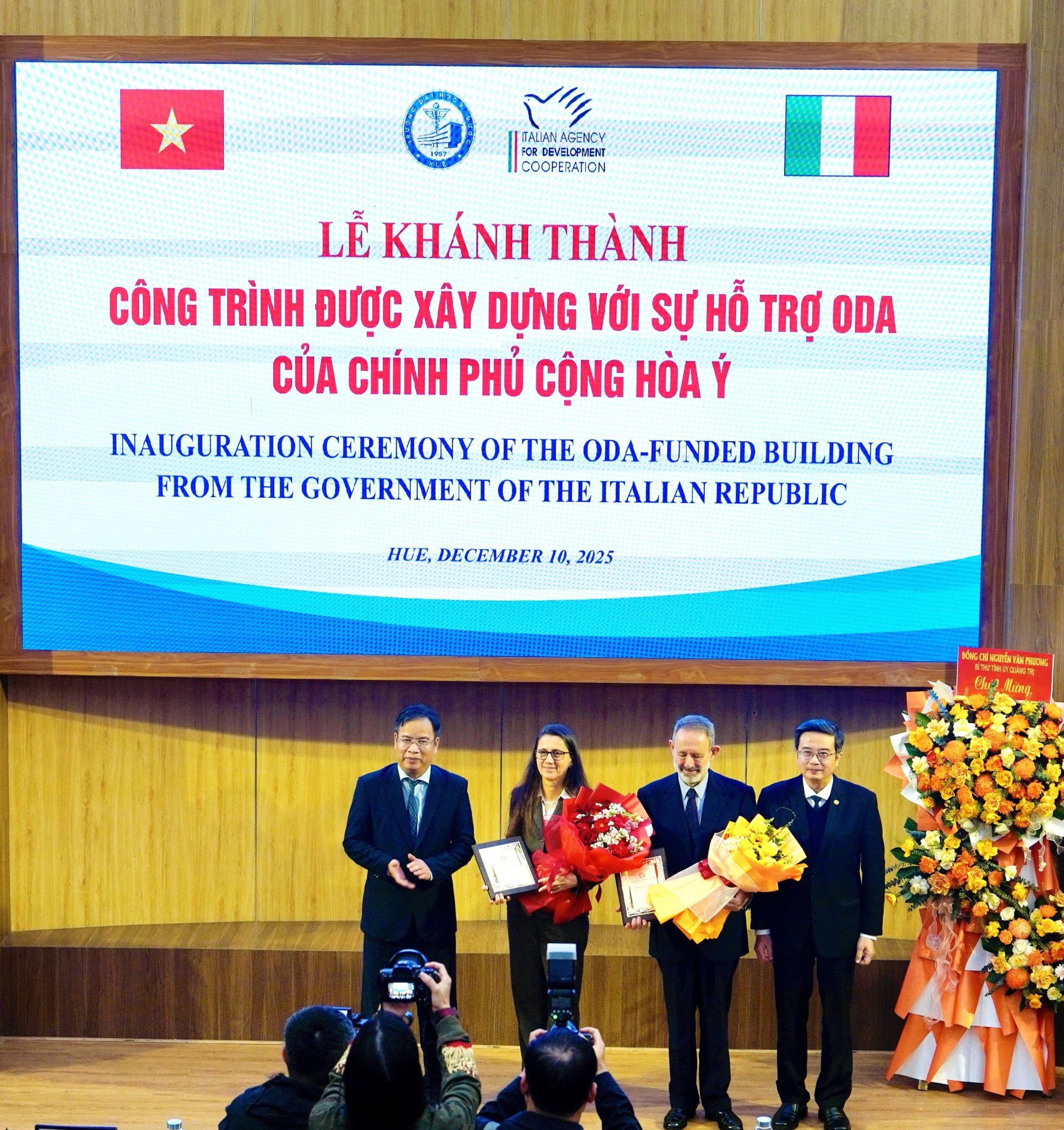 Huế: Bệnh viện Trường Đại học Y Dược đưa thêm Tòa nhà ODA Ý hơn 170 tỷ đồng vào hoạt động