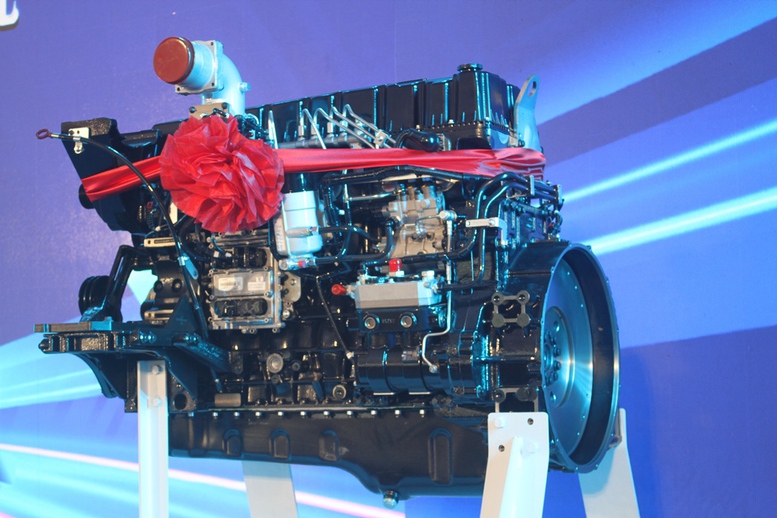 Bước vào sản xuất động cơ là bước tiến lớn - Ảnh: Động cơ Kim Long Motor được hoàn thiện và chính thức xuất xưởng