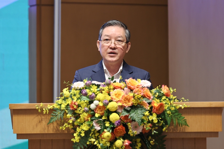 Chủ tịch Trung ương Hội Nông dân Việt Nam Lương Quốc Đoàn phát biểu đề dẫn Hội nghị - Ảnh: VGP/Nhật Bắc Chủ tịch Trung ương Hội Nông dân Việt Nam Lương Quốc Đoàn phát biểu đề dẫn Hội nghị - Ảnh: VGP/Nhật Bắc