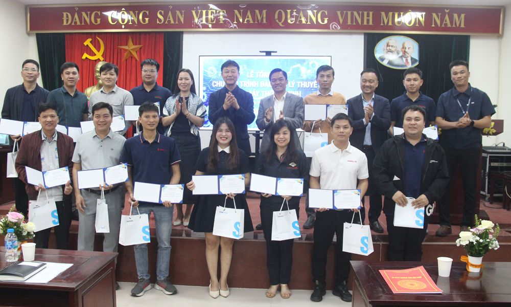 Bắc Ninh: Đào tạo lý thuyết nhà máy thông minh