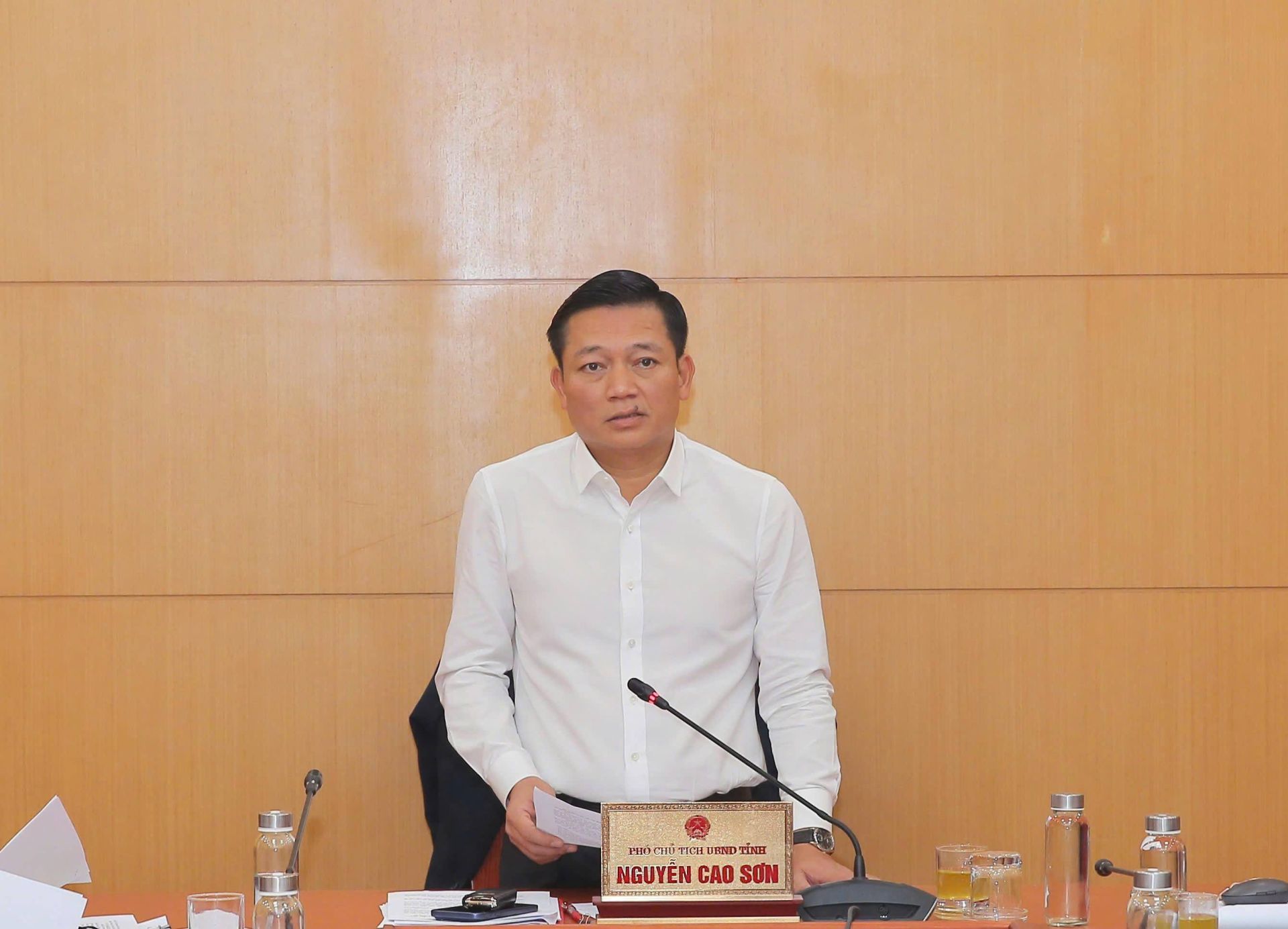 Phó Chủ tịch UBND tỉnh Ninh Bình Nguyễn Cao Sơn