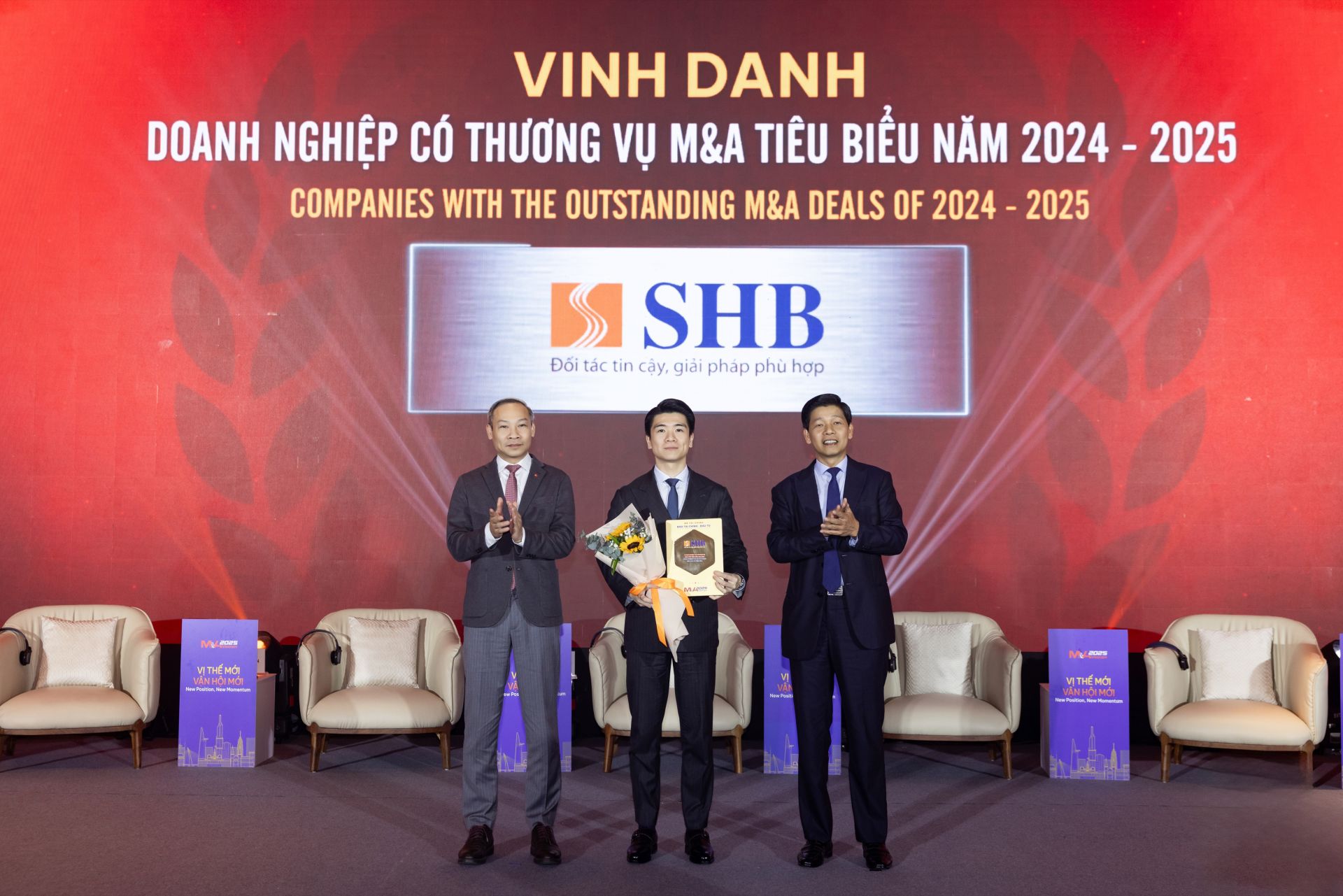 SHB được vinh danh “Doanh nghiệp có thương vụ M&A tiêu biểu năm 2024-2025”
