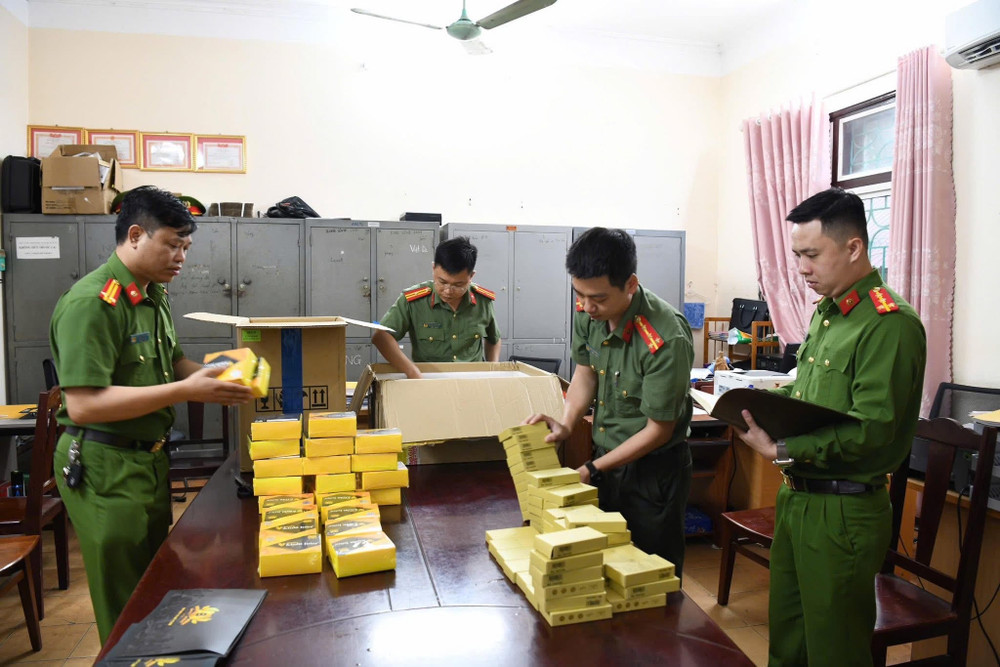 Công an tỉnh Phú Thọ tăng cường đấu tranh chống buôn lậu, gian lận thương mại dịp cuối năm