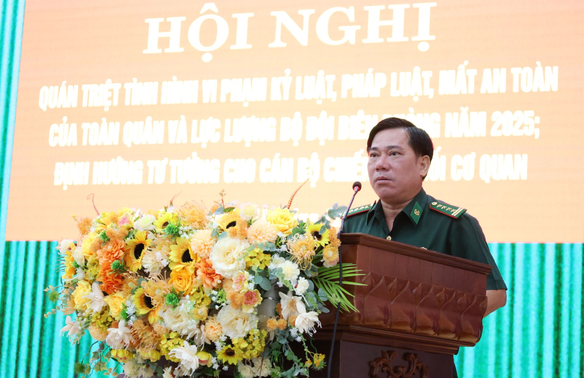 An Giang: Quán triệt tình hình vi phạm kỷ luật, pháp luật và định hướng tư tưởng cho cán bộ, chiến sĩ