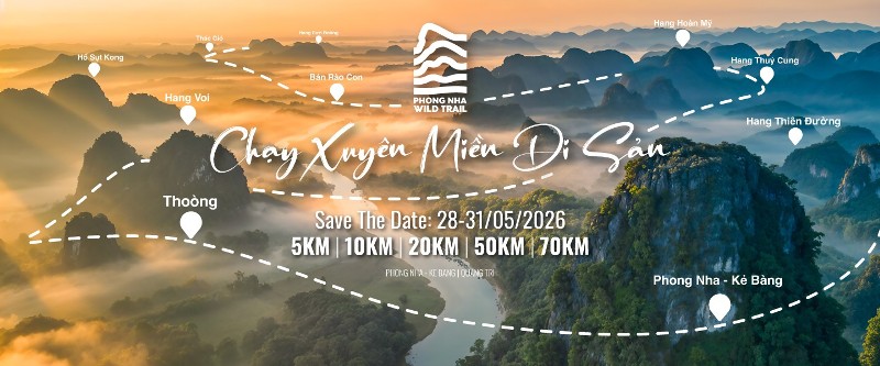 Họp báo công bố Phong Nha Wild Trail 2026 tại Quảng Trị