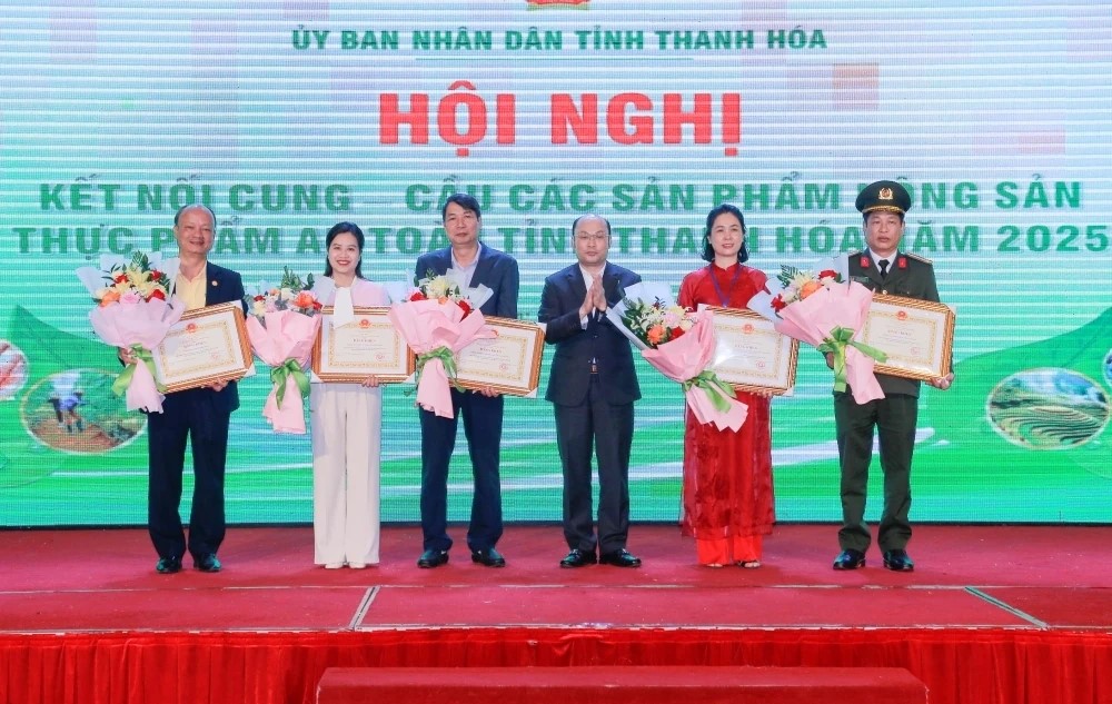 Kết nối cung - cầu các sản phẩm nông sản, thực phẩm an toàn tỉnh Thanh Hóa năm 2025