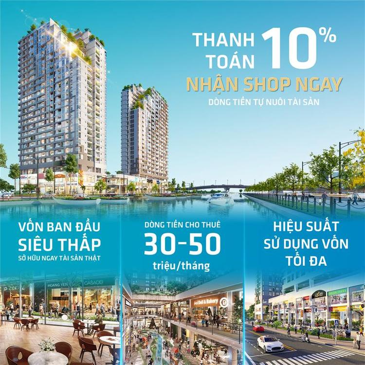 Trọng tâm trong đợt mở bán cuối cùng này là chính sách thanh toán 10% nhận Shop ngay Trọng tâm trong đợt mở bán cuối cùng này là chính sách thanh toán 10% nhận Shop ngay