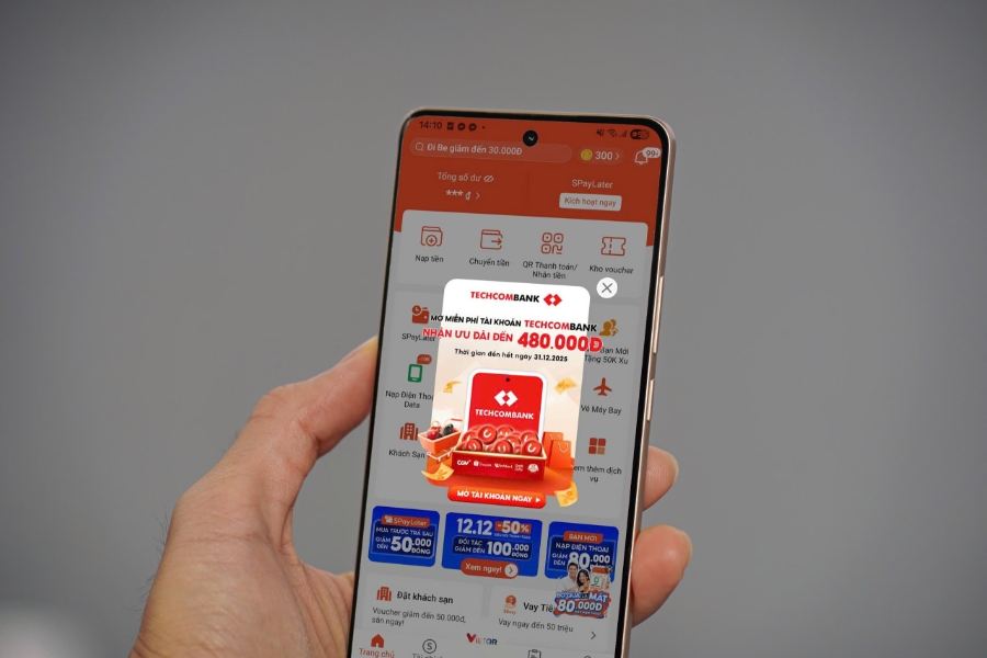 Ví điện tử ShopeePay hợp tác với Techcombank nhằm gia tăng trải nghiệm cho người dùng.