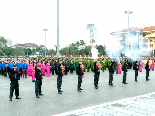 Công an Quảng Trị triển khai cao điểm đảm bảo an ninh trật tự dịp các sự kiện lớn năm 2026