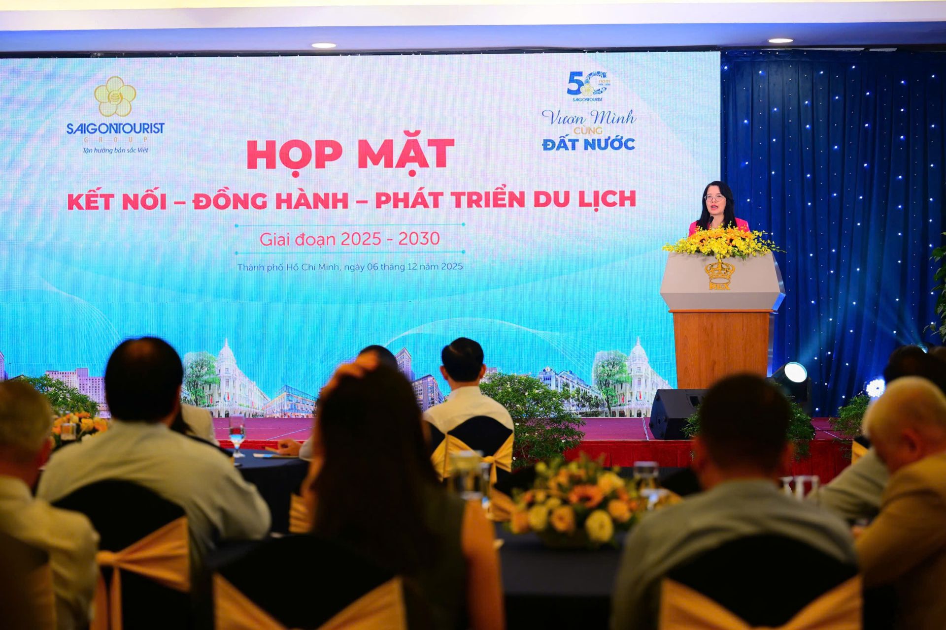 Bà Nguyễn Thị Ánh Hoa, Chủ tịch Hội đồng Thành viên Saigontourist Group