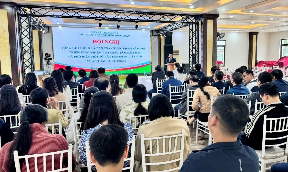 Thanh Hóa đặt mục tiêu 100% cơ sở đạt chuẩn an toàn thực phẩm trong năm 2026