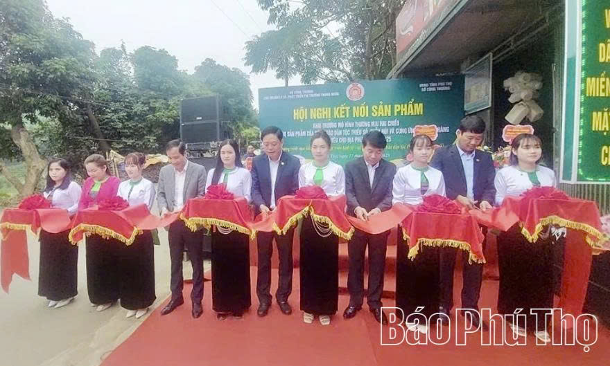 Phú Thọ vận hành mô hình thương mại hai chiều cho sản phẩm vùng dân tộc, miền núi