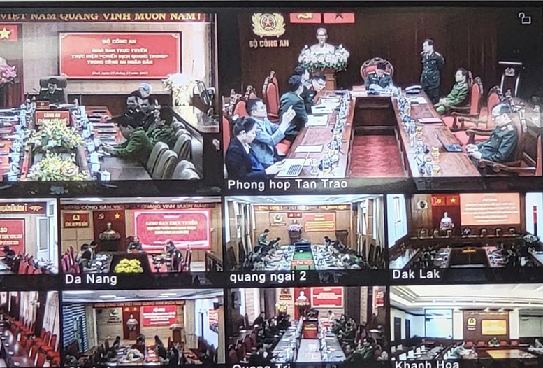 'Chiến dịch Quang Trung': Lực lượng công an quyết tâm hoàn thành trước tiến độ