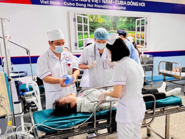 Bộ Y tế tổ chức diễn tập xử lý tình huống khủng bố sinh học tại Quảng Trị