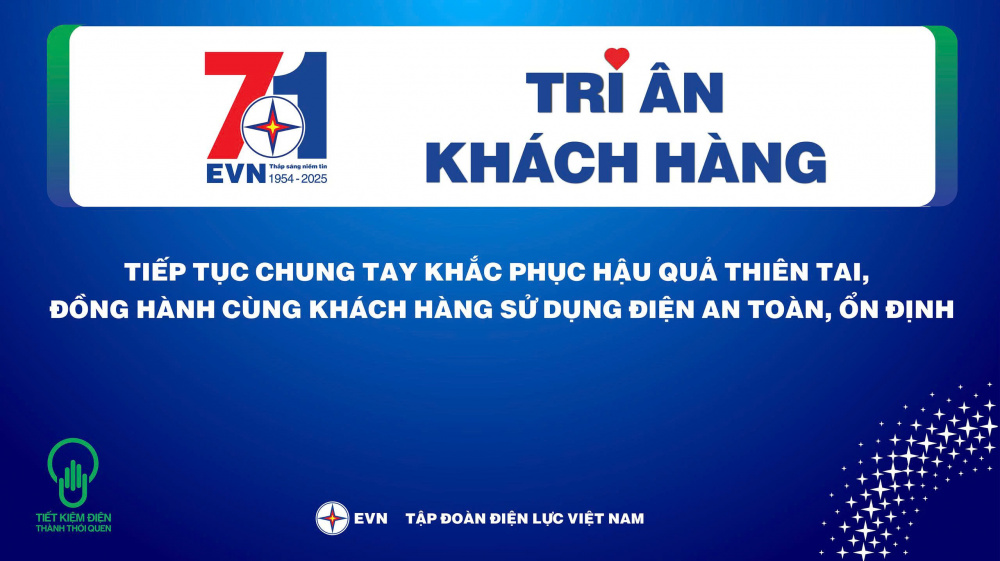 EVNHANOI: Nhiều hoạt động trong tháng Tri ân khách hàng năm 2025