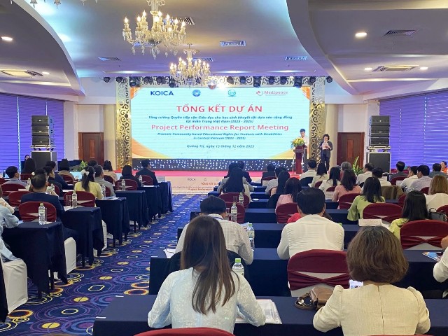 Quảng Trị tăng cường giáo dục hòa nhập cho học sinh khuyết tật tại miền Trung