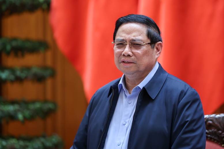 Thủ tướng cũng biểu dương các bộ ngành, địa phương, cơ quan đã nỗ lực, triển khai rất tích cực "Chiến dịch Quang Trung" - Ảnh: VGP/Nhật Bắc Thủ tướng cũng biểu dương các bộ ngành, địa phương, cơ quan đã nỗ lực, triển khai rất tích cực "Chiến dịch Quang Trung" - Ảnh: VGP/Nhật Bắc