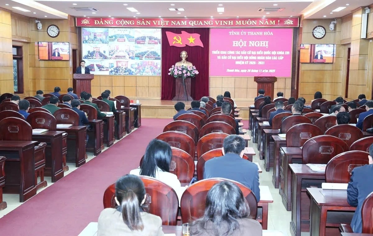 Thông báo tiếp nhận hồ sơ ứng cử đại biểu Quốc hội khóa XVI, đại biểu HĐND tỉnh Thanh Hóa