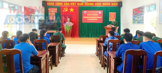 Phát động Chương trình tại Đồn Biên phòng Triệu Vân Phát động Chương trình tại Đồn Biên phòng Triệu Vân