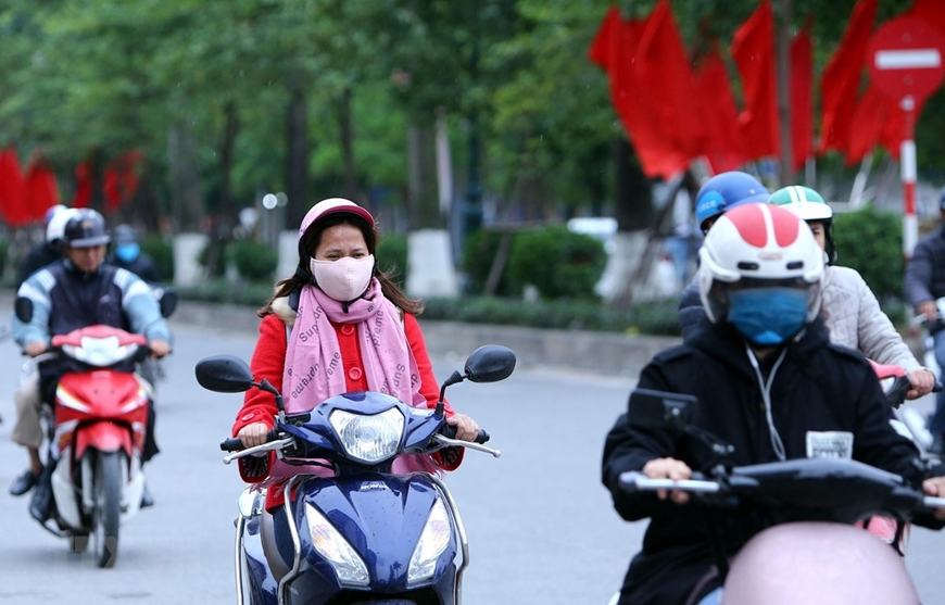 Gió mùa Đông Bắc tăng cường, Bắc Bộ rét đậm, biển động mạnh