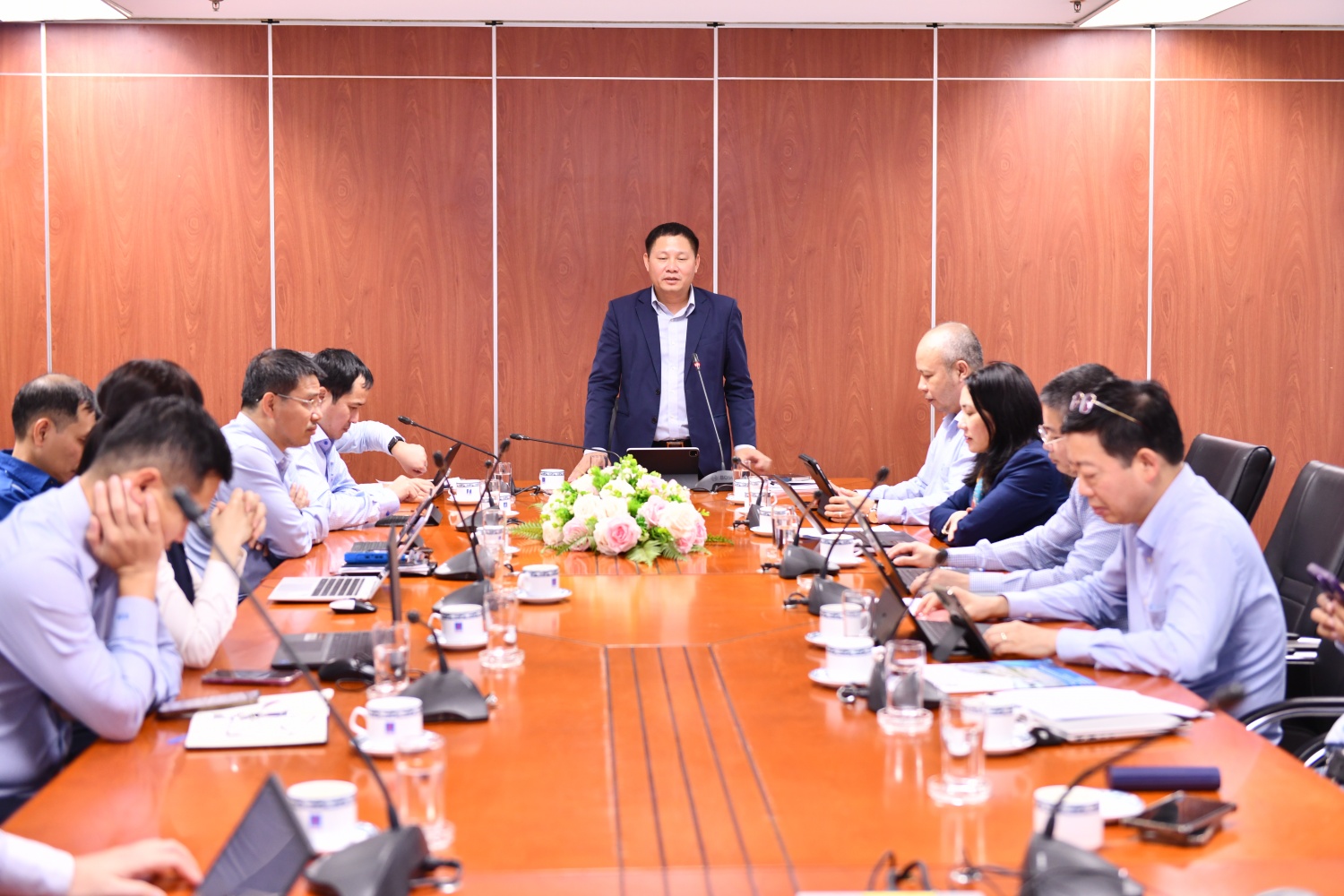 Chủ tịch HĐQT BSR Bùi Ngọc Dương phát biểu chỉ đạo tại hội nghị Chủ tịch HĐQT BSR Bùi Ngọc Dương phát biểu chỉ đạo tại hội nghị