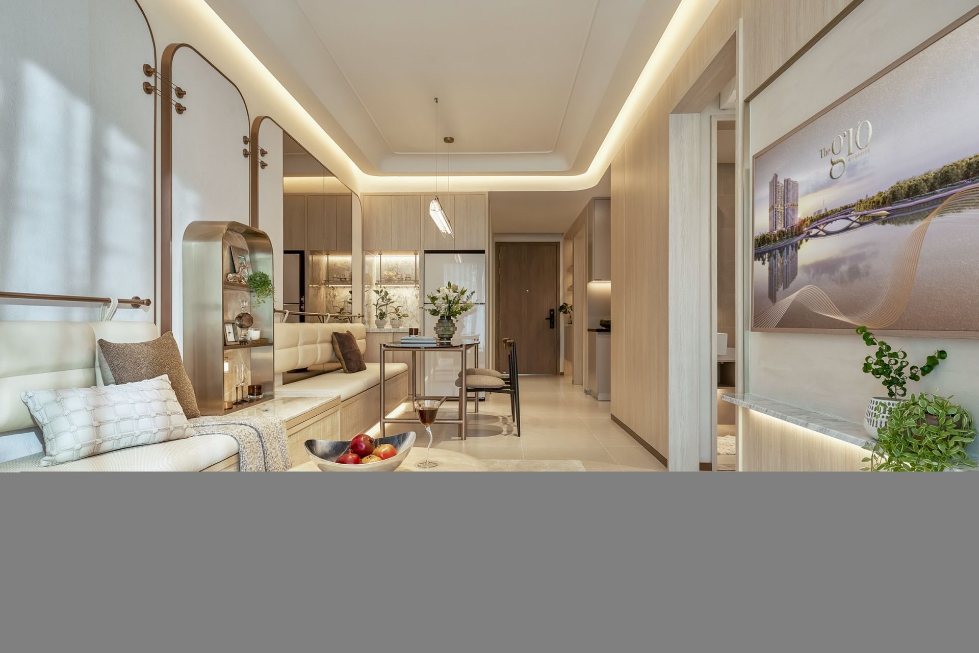 Bên trong căn hộ The Gió Riverside diện tích 65m2 Bên trong căn hộ The Gió Riverside diện tích 65m2