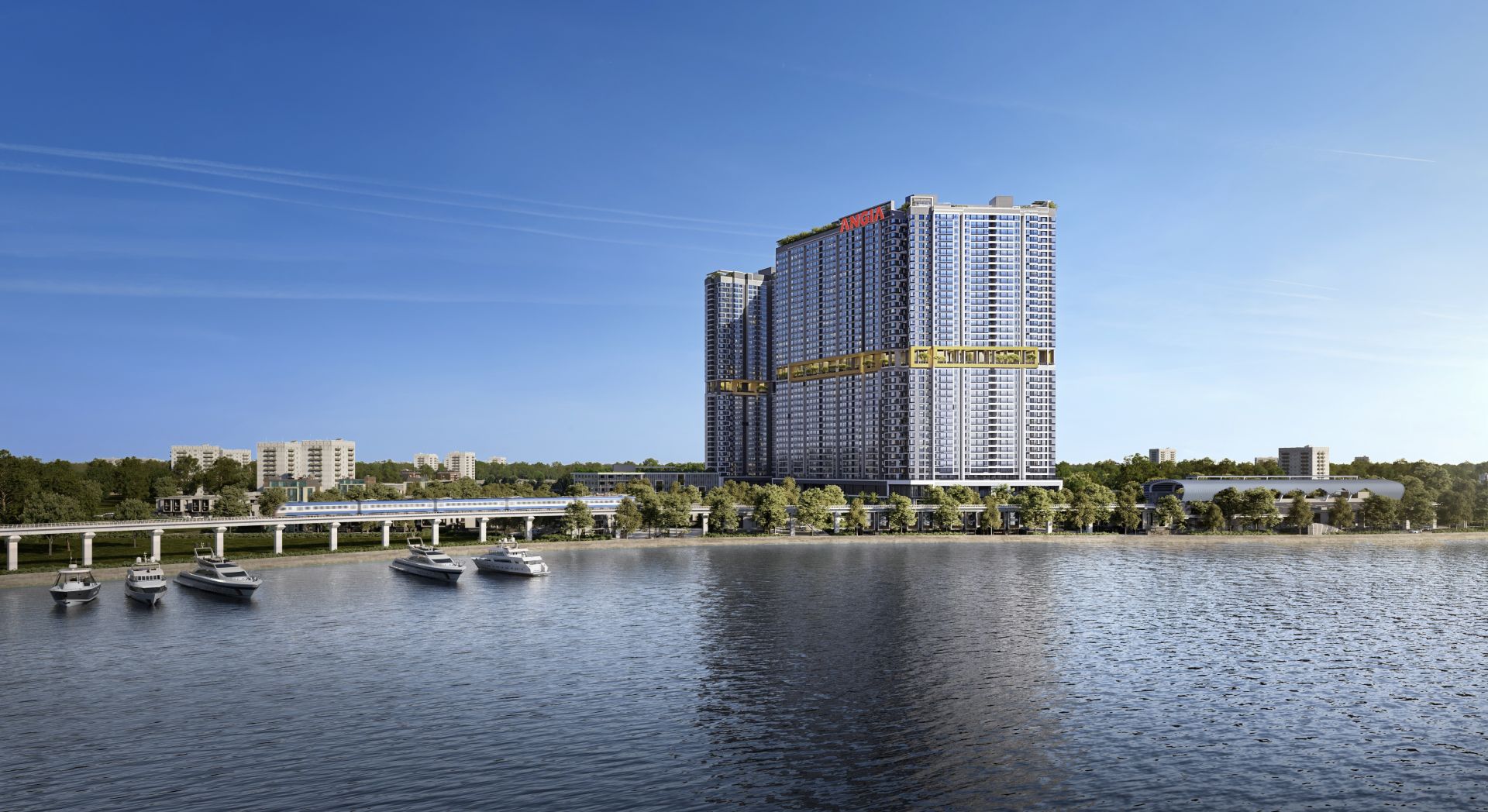 Phối cảnh dự án The Gió Riverside Phối cảnh dự án The Gió Riverside