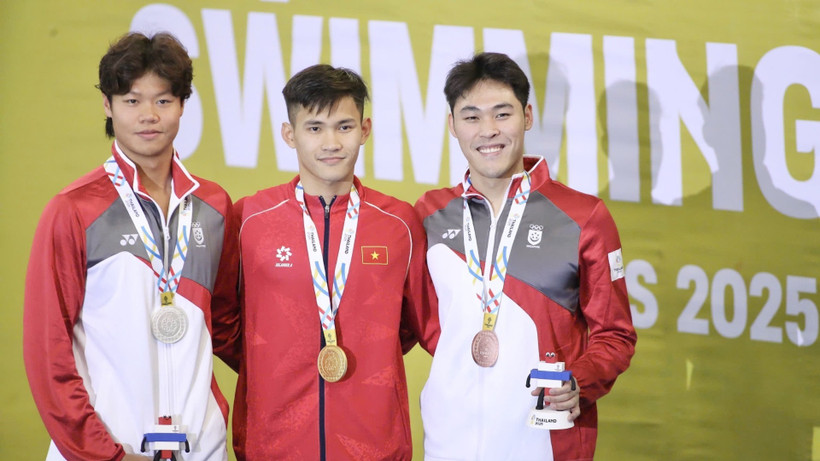 Bảng tổng sắp huy chương SEA Games 33 mới nhất ngày 15/12