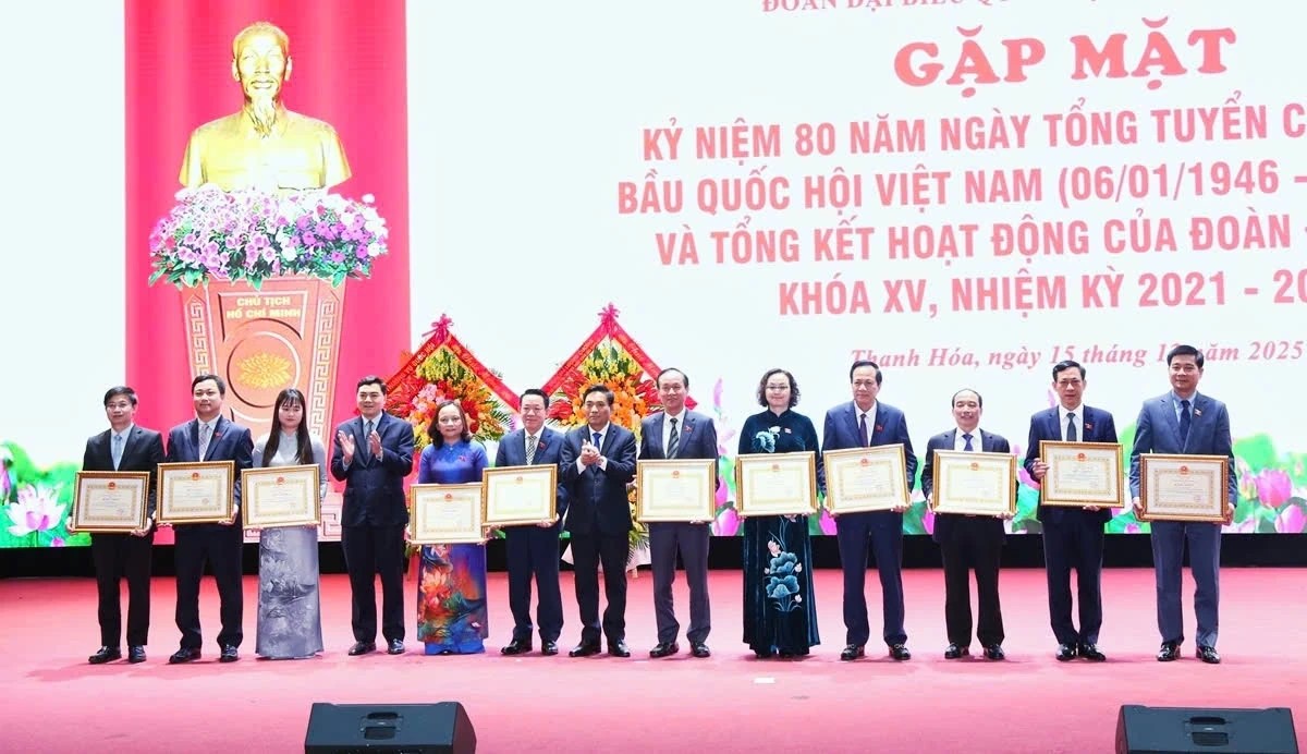 Thanh Hóa: Gặp mặt kỷ niệm 80 năm ngày Tổng tuyển cử đầu tiên bầu Quốc hội Việt Nam