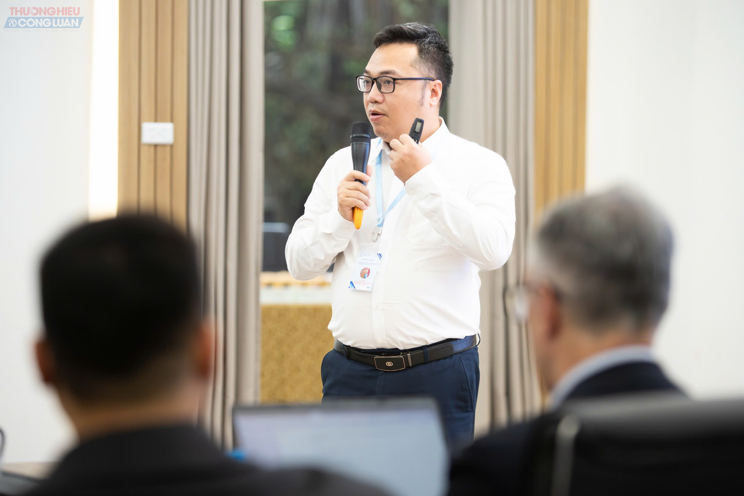 Đại diện Bộ Công Thương, ông Bùi Minh Hiển phát biểu tại tọa đàm. Đại diện Bộ Công Thương, ông Bùi Minh Hiển phát biểu tại tọa đàm.