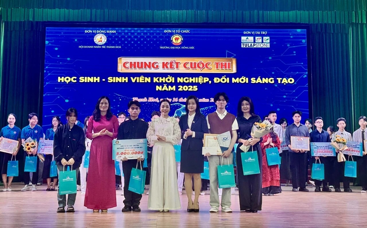Thanh Hóa: Chung kết Cuộc thi “Học sinh - sinh viên khởi nghiệp, đổi mới sáng tạo”