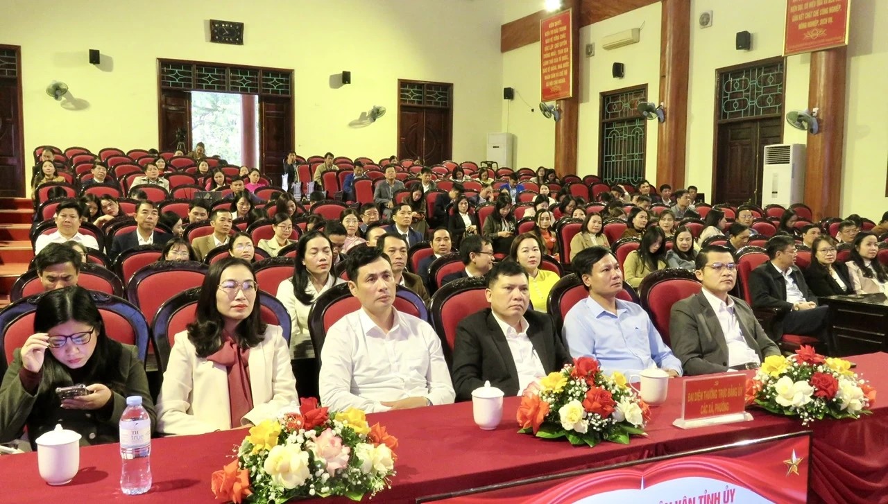 Thanh Hóa khai mạc cuộc thi tìm hiểu Nghị quyết Đại hội Đảng bộ các cấp Cụm thi số V