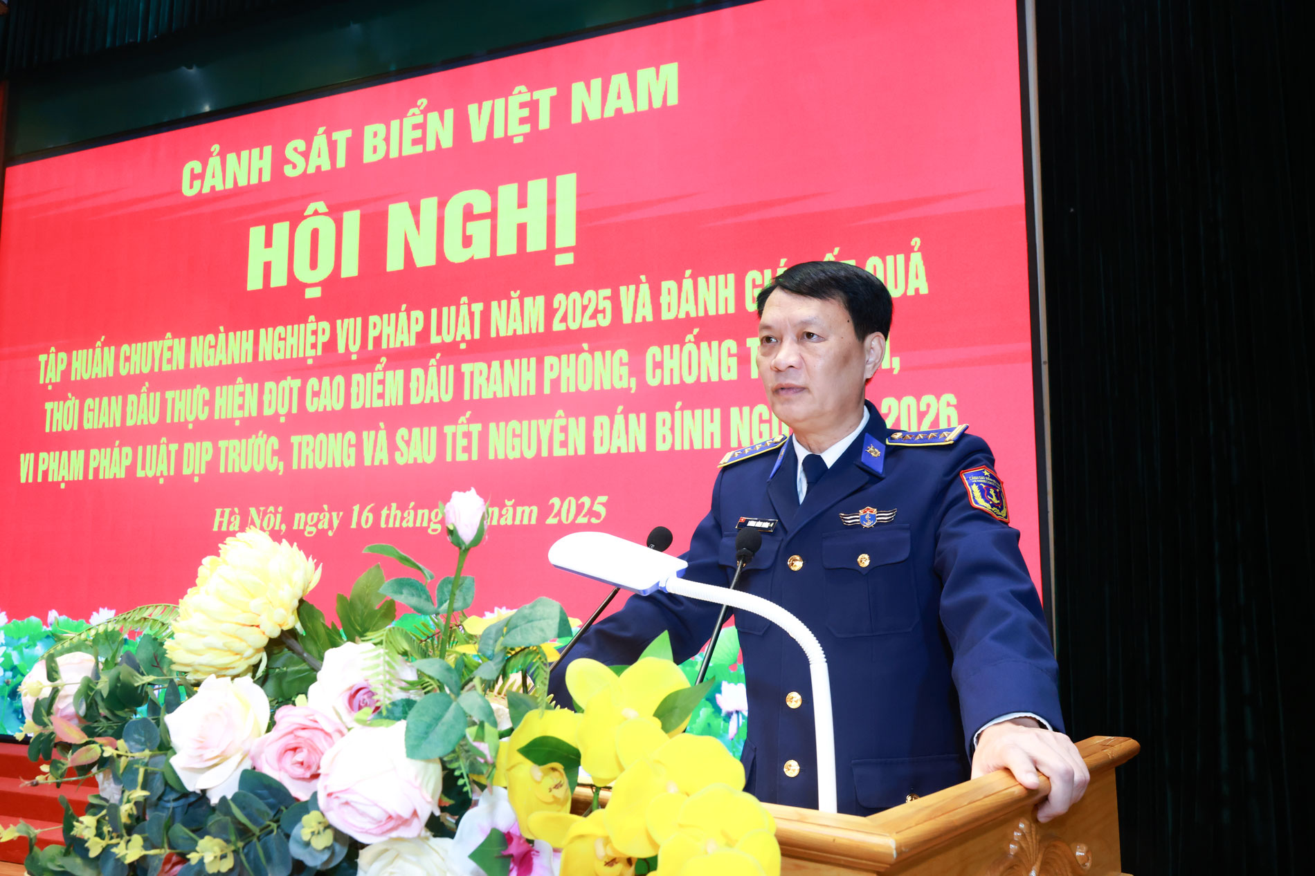 Cảnh sát biển Việt Nam: Tập huấn công tác nghiệp vụ, pháp luật năm 2025