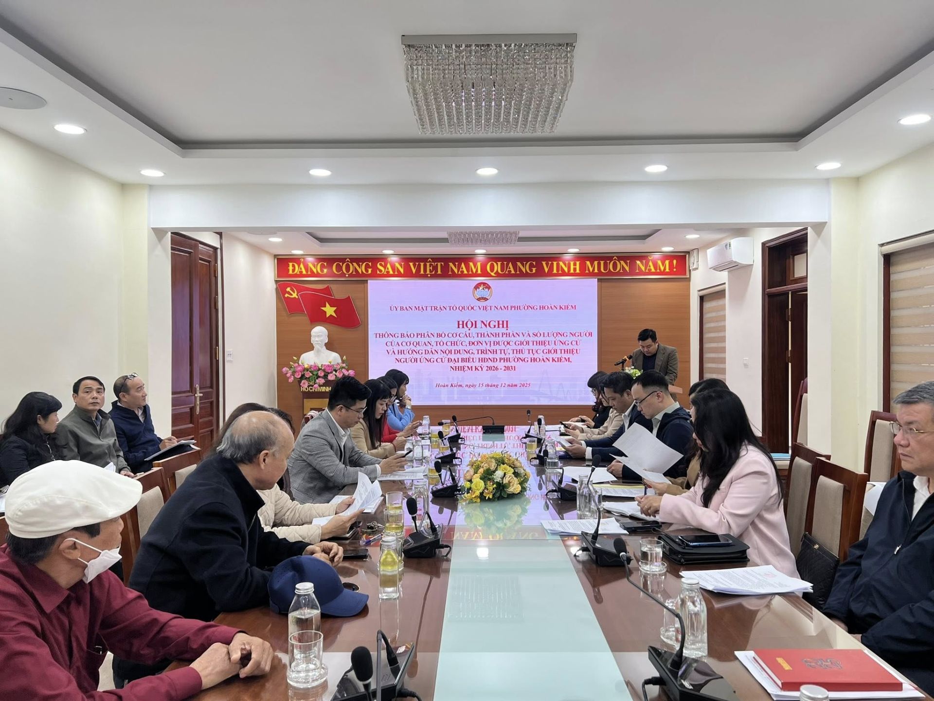 Hà Nội: Phường Hoàn Kiếm chuẩn bị sớm, chặt chẽ công tác giới thiệu người ứng cử đại biểu HĐND nhiệm kỳ 2026–2031