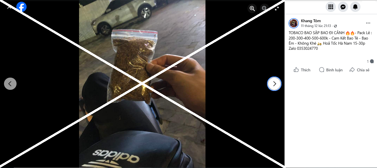 Công an Ninh Bình cảnh báo về chiêu thức buôn bán ma túy, thuốc lá điện tử trên không gian mạng