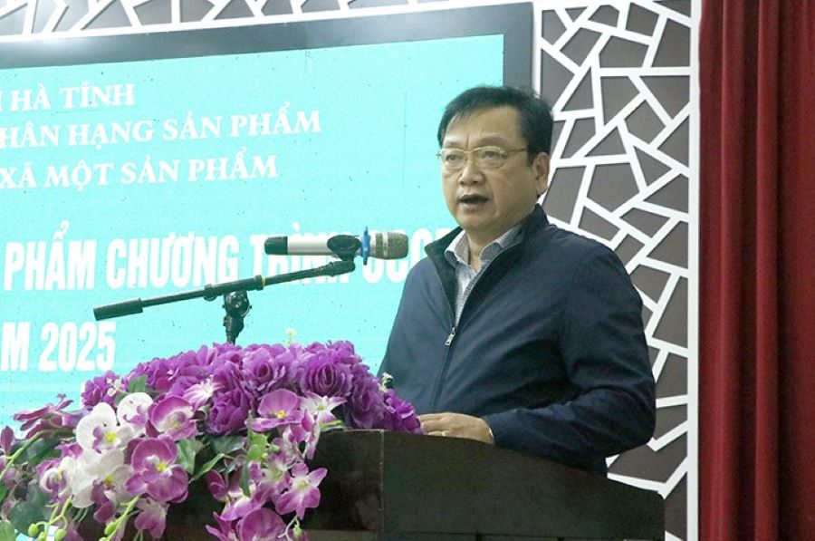 Phó Chủ tịch UBND tỉnh Hồ Huy Thành phát biểu tại cuộc họp. Phó Chủ tịch UBND tỉnh Hồ Huy Thành phát biểu tại cuộc họp.