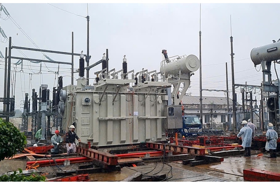Nghiệm thu, đóng điện dự án Nâng công suất MBA T1 TBA 110kV Ninh Phúc, Ninh Bình