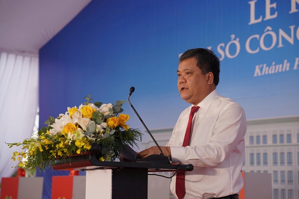 Ph&oacute; B&iacute; thư Tỉnh ủy, Chủ tịch UBND tỉnh Trần Phong ph&aacute;t biểu