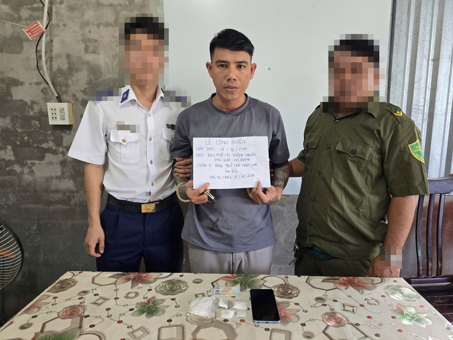 Liên tiếp phát hiện, bắt giữ các đối tượng tàng trữ trái phép chất ma túy