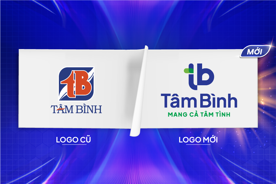 Logo mới được thiết kế theo phong c&aacute;ch trẻ trung v&agrave; hiện đại