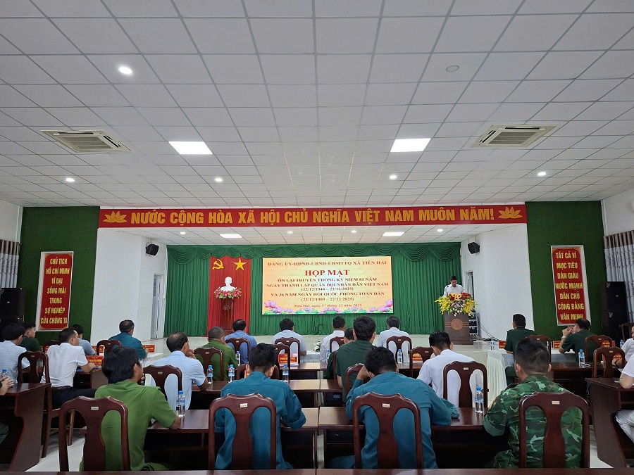 Xã đảo Tiên Hải tăng cường khối đại đoàn kết, giữ vững chủ quyền biển đảo