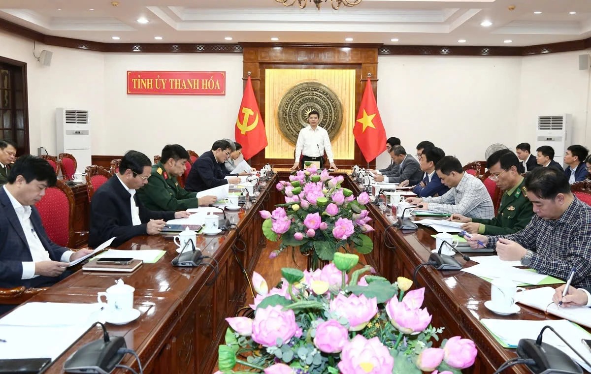 Thanh Hóa tập trung giải quyết các vụ việc phức tạp và tiềm ẩn phức tạp về an ninh trật tự
