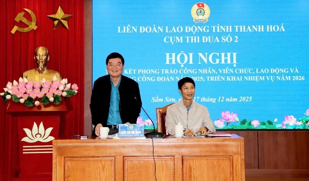 Thanh Hóa: Tổng kết phong trào công nhân, viên chức, lao động và hoạt động Công đoàn năm 2025
