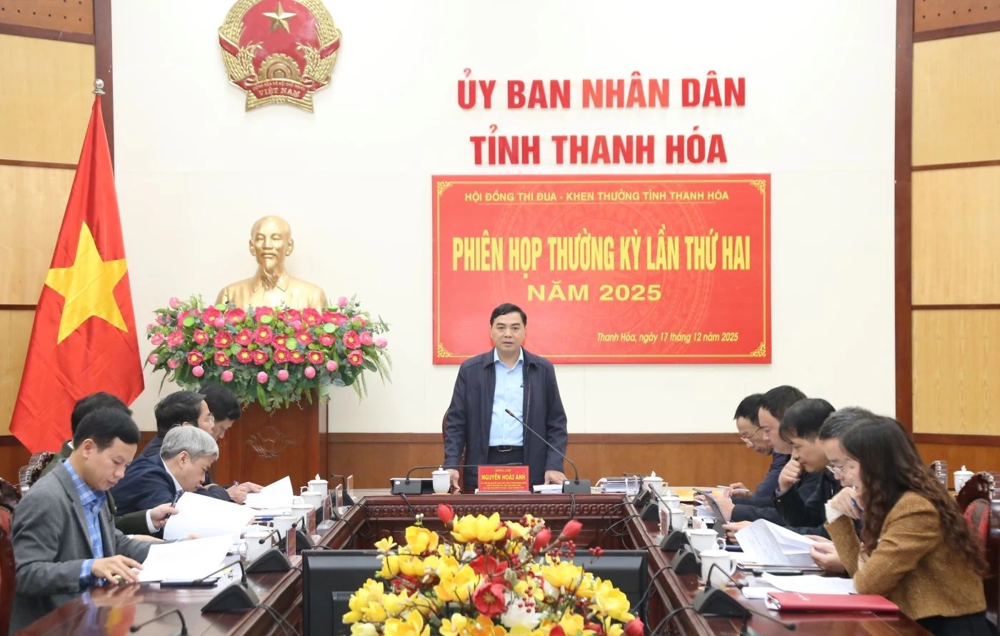 Thanh Hóa: Xét chọn tập thể, cá nhân có thành tích xuất sắc đề nghị tặng thưởng các danh hiệu