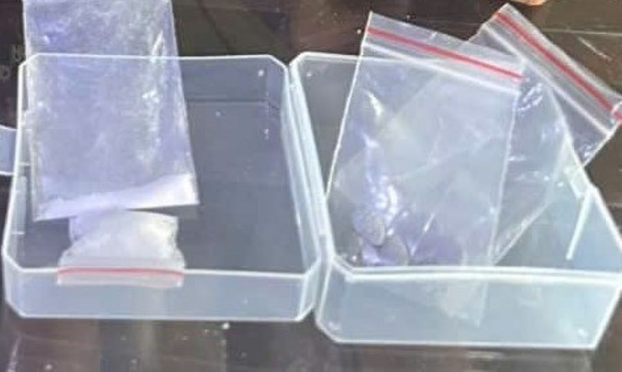 Tang vật lực lượng c&ocirc;ng an thu giữ.