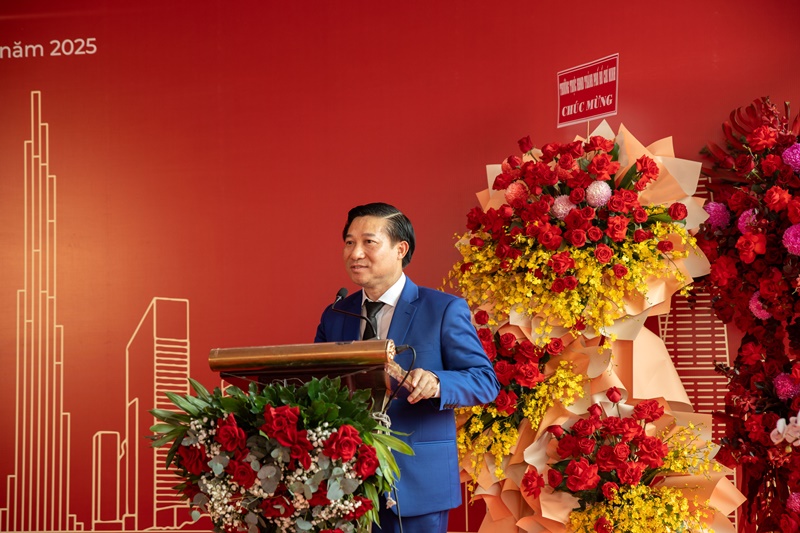 Ông Lê Đình Thắng – Chủ tịch HĐQT DICERA Holdings phát biểu tại lễ khởi công Ông Lê Đình Thắng – Chủ tịch HĐQT DICERA Holdings phát biểu tại lễ khởi công