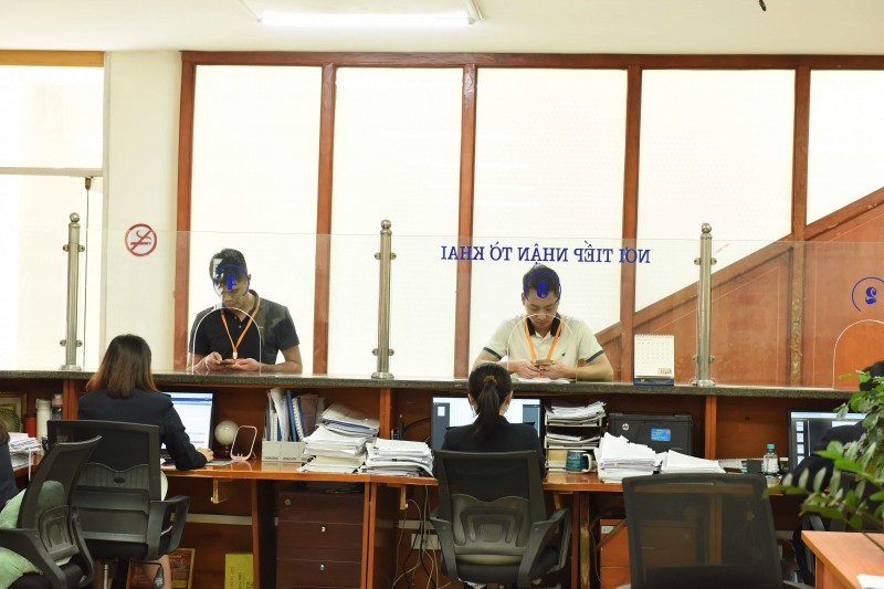 Hoạt động nghiệp vụ của công chức Chi cục Hải quan khu vực I. Ảnh: KT Hoạt động nghiệp vụ của công chức Chi cục Hải quan khu vực I. Ảnh: KT